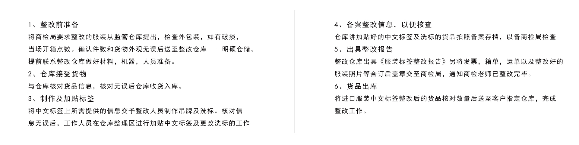 標簽整改流程